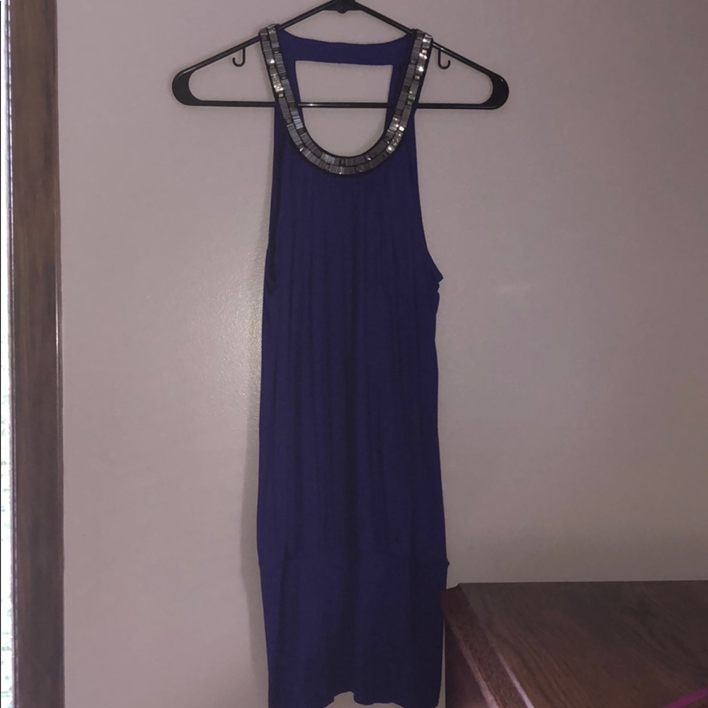 Express Royal Blue Dress